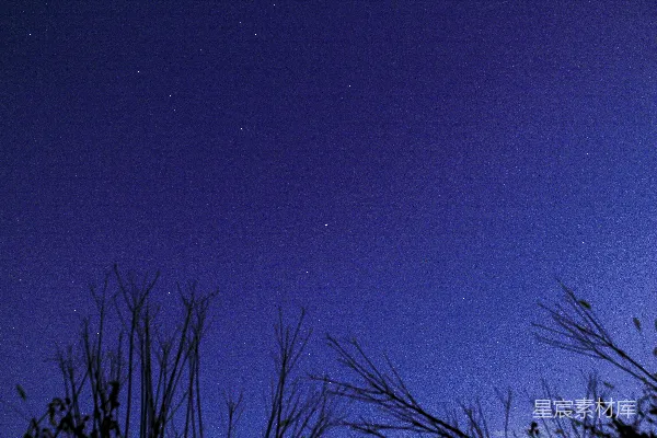 高清摄影 夜空中繁星点点