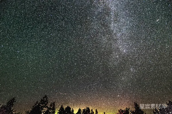 高清摄影 银河与夜空的壮丽景象