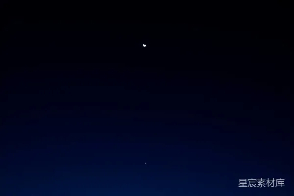 高清摄影 夜空中的月食