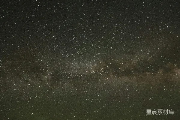高清摄影 星空下的红色岩石