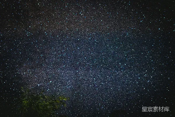 高清摄影 夜空中璀璨的星河