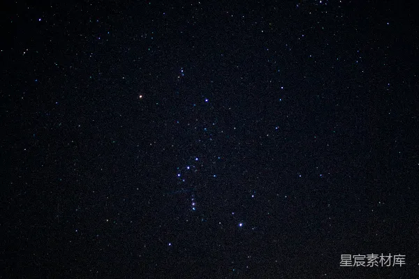高清摄影 星空下的神秘星座