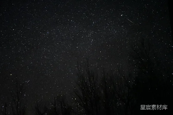 高清摄影 夜空下的繁星
