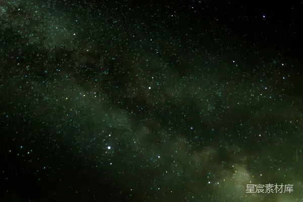 高清摄影 星空下的银河