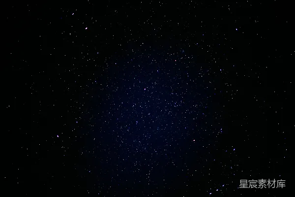 高清摄影 夜空中闪烁的星星