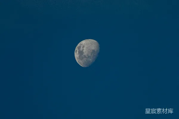 高清摄影 夜空中的一轮明月