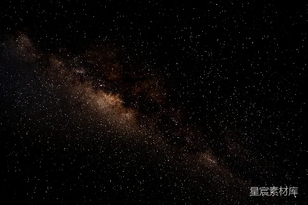 高清摄影 夜空下的银河