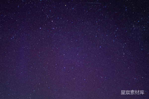 高清摄影 夜空下的流星