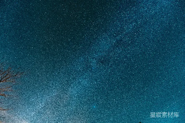 高清摄影 夜空下的银河