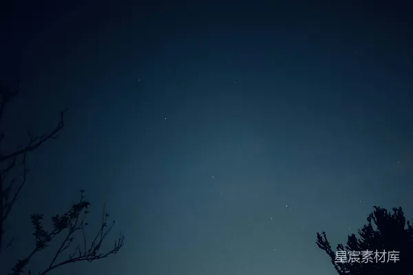 高清摄影 夜空下的宁静