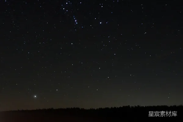 高清摄影 夜空中闪烁的星河