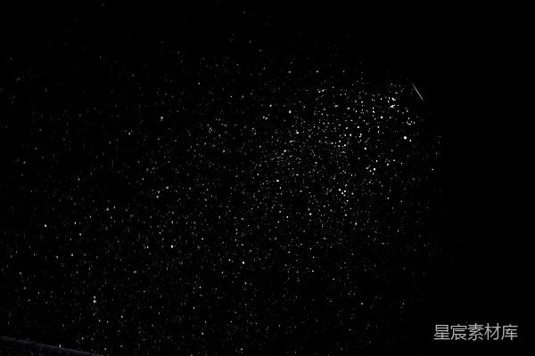 高清摄影 夜空中闪烁的流星雨