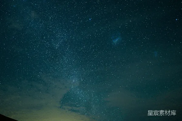 高清摄影 夜空下的璀璨星河