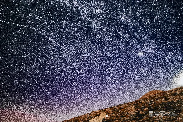 高清摄影 夜空下的阶梯