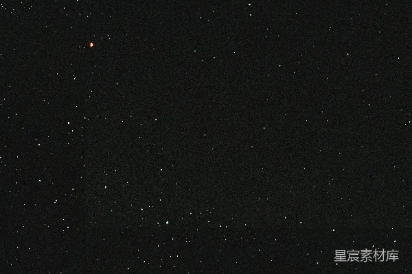 高清摄影 夜空中闪烁的星星