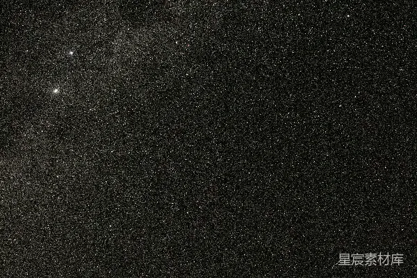 高清摄影 星空中璀璨的银河