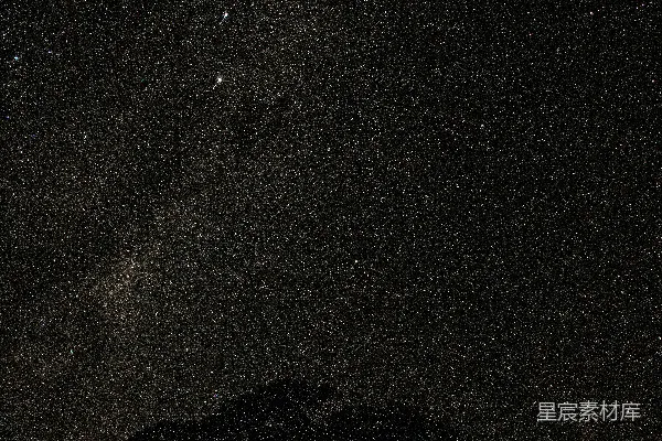 高清摄影 夜空中璀璨的星河