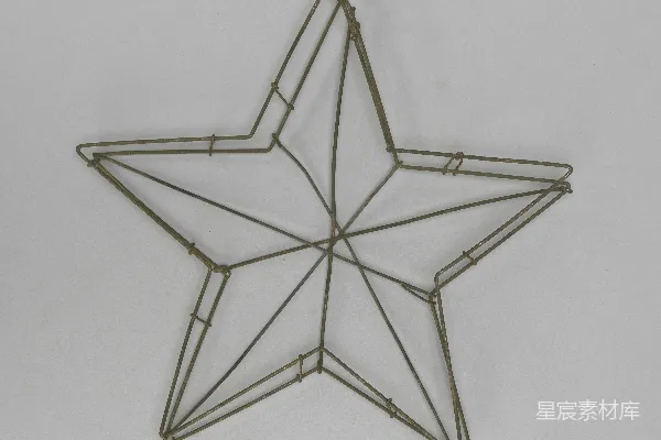 高清摄影 金属星星装饰