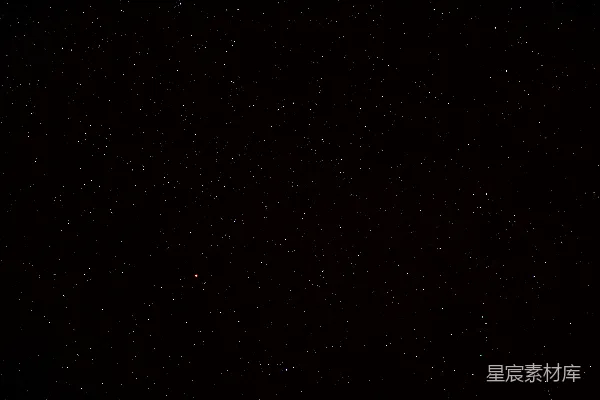 高清摄影 夜空中闪烁的星星