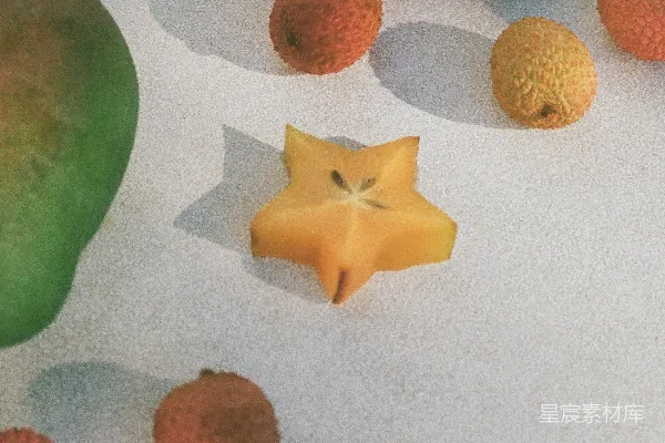 高清摄影 热带水果拼盘