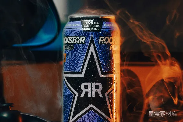 高清摄影 燃动风暴：Rockstar能量饮料