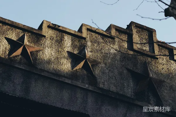 高清摄影 古老的建筑与冬日的阳光