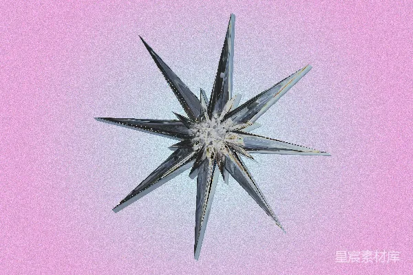 高清摄影 星形晶体