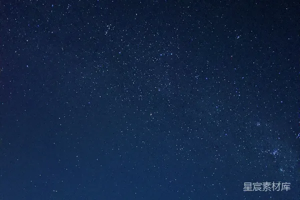高清摄影 星空下的宁静夜景