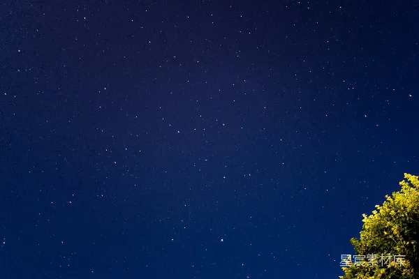 高清摄影 夜空下的繁星
