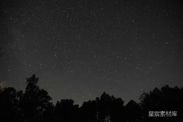 高清摄影 夜空下的繁星