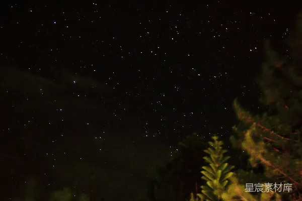高清摄影 星空下的夜景