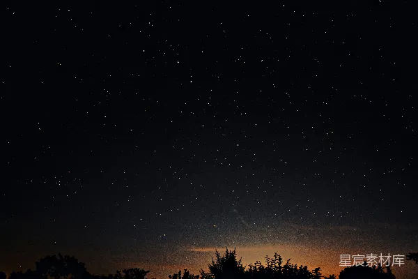 高清摄影 夜空中的星星