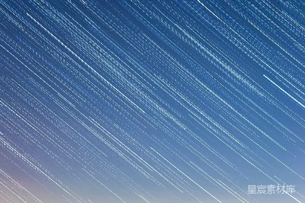 高清摄影 星轨下的伞影