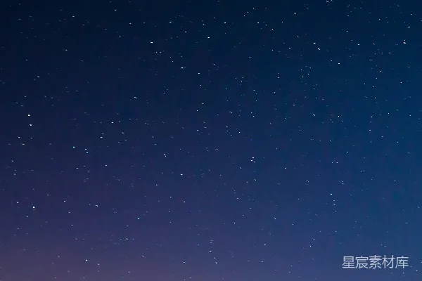 高清摄影 雪山下的星空