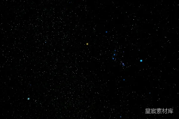 高清摄影 夜空下的星星点点