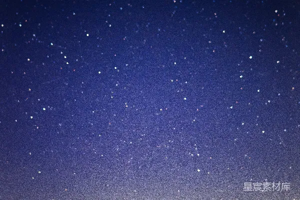 高清摄影 星空下的静谧夜景