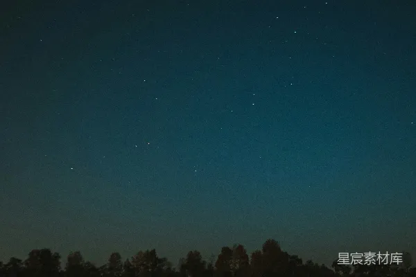 高清摄影 星空下的宁静湖畔