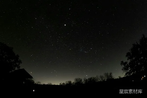 高清摄影 夜空下的宁静