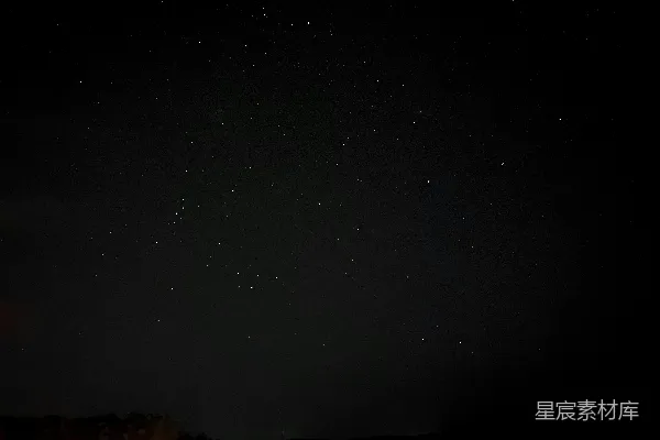 高清摄影 夜空下的星河