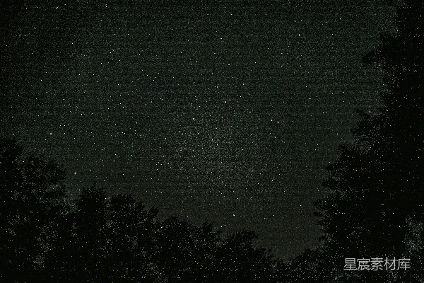高清摄影 夜空中闪烁的星辰