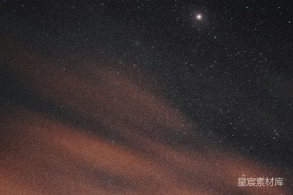 高清摄影 夜空下的星河