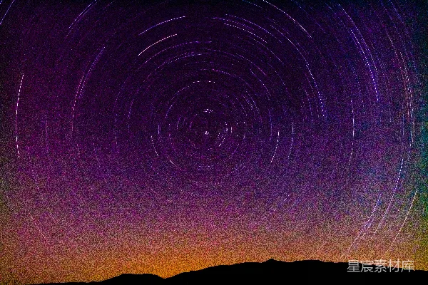 高清摄影 星空漩涡