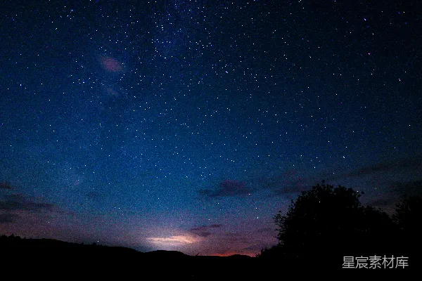 高清摄影 星空下的宁静