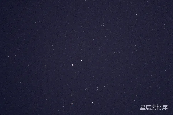 高清摄影 深邃星空中闪烁的点点星光