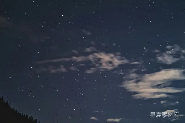 高清摄影 星空中宁静的夜晚