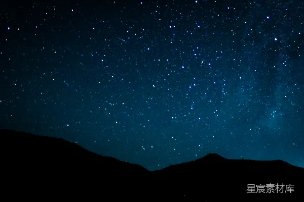 高清摄影 夜空中的繁星