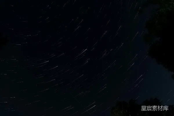 高清摄影 星空轨迹