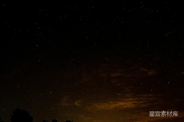 高清摄影 夜空下的星河