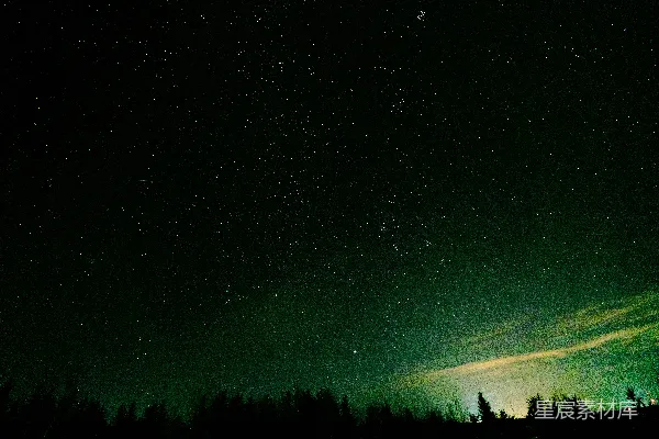 高清摄影 夜空下的星海