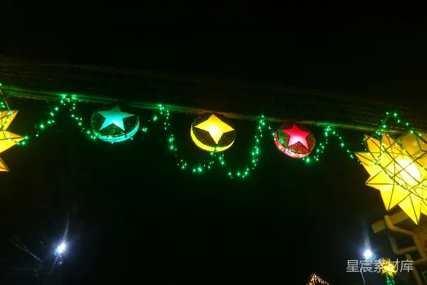 高清摄影 夜晚的星河装饰